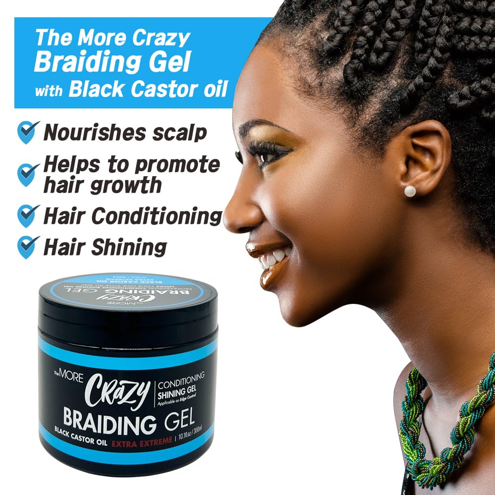 The MORE application on edges smoothing baby hairs for neat hold