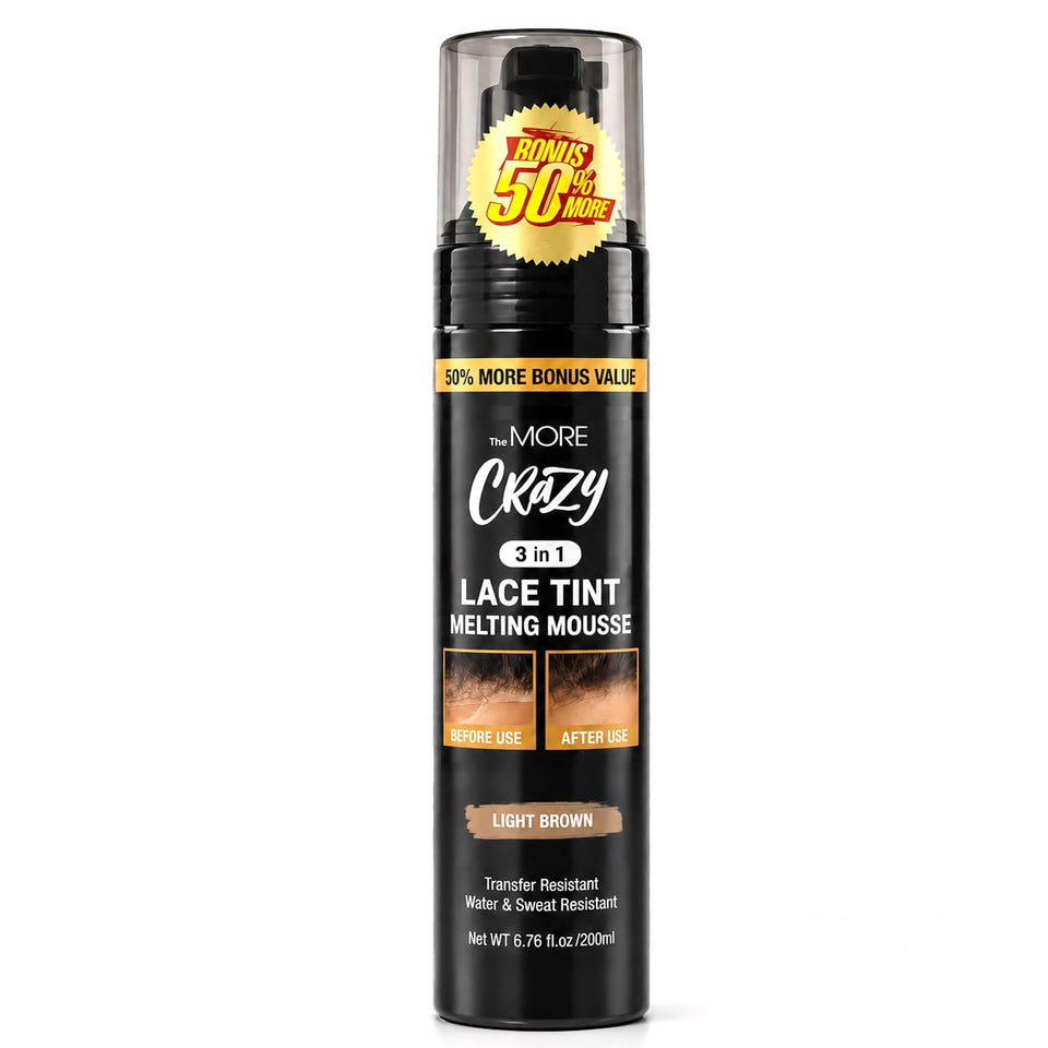 The MORE front packaging showing bottle and label, clear product identification and size