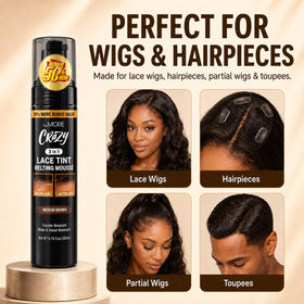 The MORE ingredients label close-up, highlighting gentle formula and moisturizing components