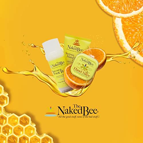 the naked bee before-and-after feet photo showing smoother heels
