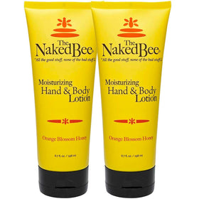 The Naked Bee front packaging showing two bottles and clear labeling, highlighting value
