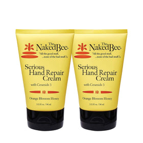The Naked Bee front packaging showing product and scent, offers soothing repair