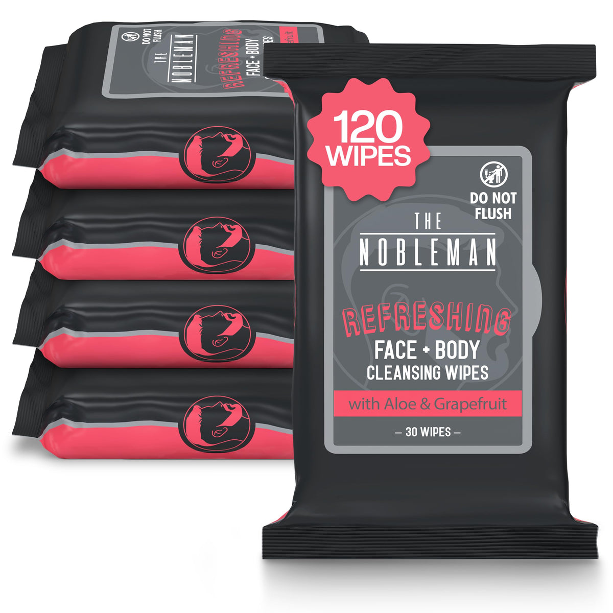 The Nobleman front packaging showing four resealable packs and branding for convenience