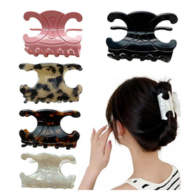 The Only One front view showing five butterfly clips and color variety benefit