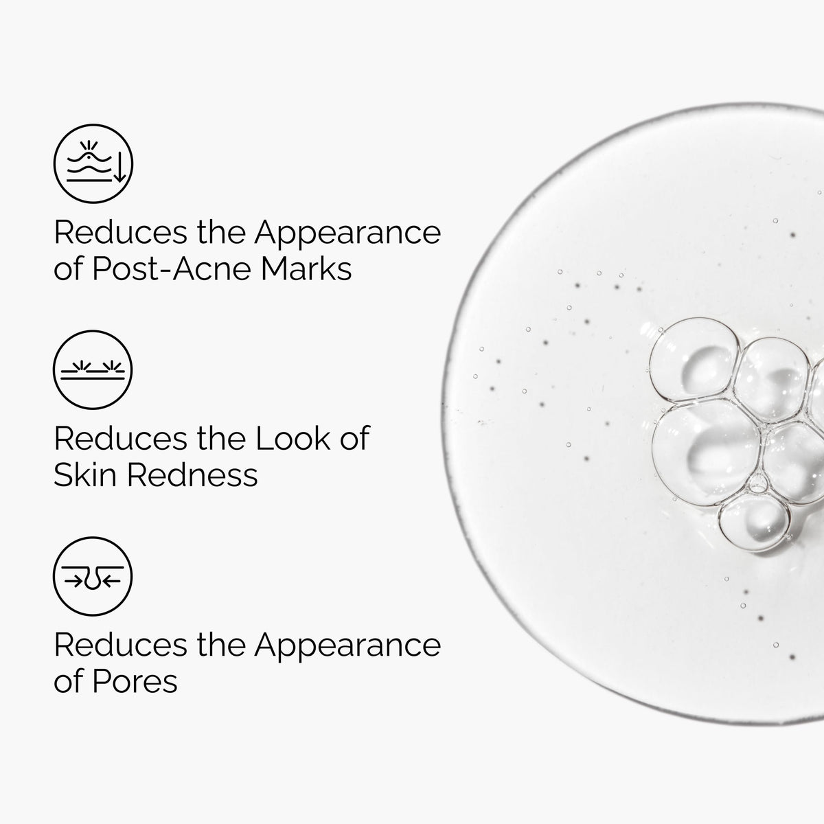 The Ordinary dropper dispensing serum illustrating easy, precise application benefit