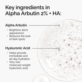 The Ordinary serum dropper releasing clear drops highlighting precise application benefit
