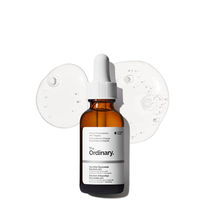 The Ordinary front bottle showing label and product clarity benefits