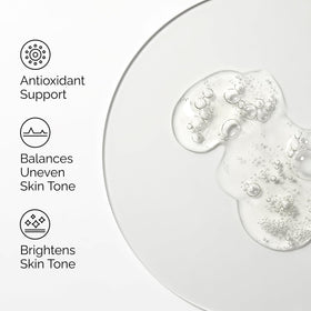 The Ordinary serum texture close-up showing lightweight feel and quick absorption