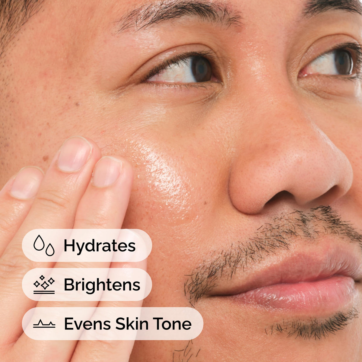 The Ordinary oil applied on hand demonstrating coverage and non-greasy finish