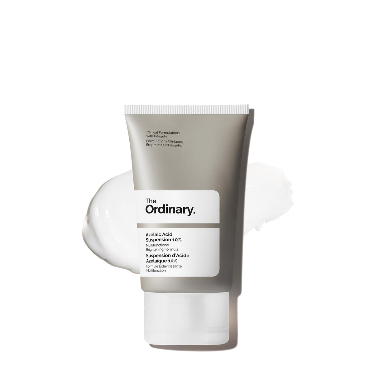 The Ordinary front packaging showing label and 1 fl oz size benefit clarity
