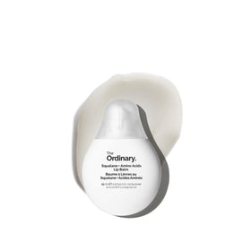 The Ordinary balm front packaging showing tube and label, portable hydration benefit