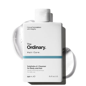 The Ordinary front bottle showing clean design and benefit of gentle cleansing
