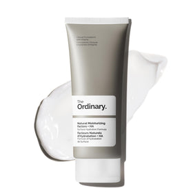The Ordinary front packaging showing product and volume, communicates clear hydration benefits