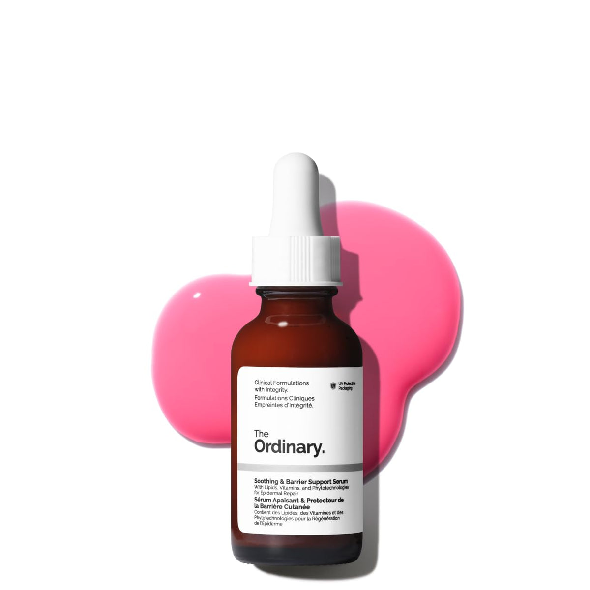The Ordinary front packaging showing bottle and benefits