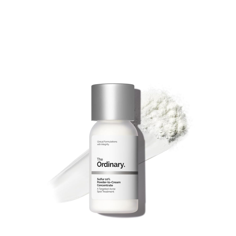 The Ordinary front packaging showing compact bottle and clear branding for quick recognition