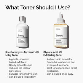 The Ordinary bottle held in hand to show 8.1 fl oz scale and convenient nightly use