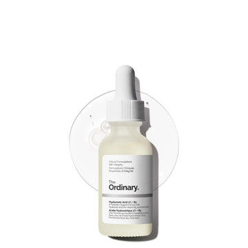 The Ordinary front bottle view showing clean packaging and product benefit