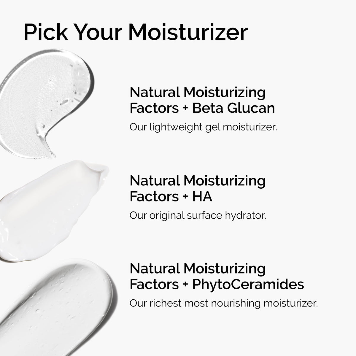 The Ordinary lifestyle bathroom vanity application, suggests easy daily hydration routine