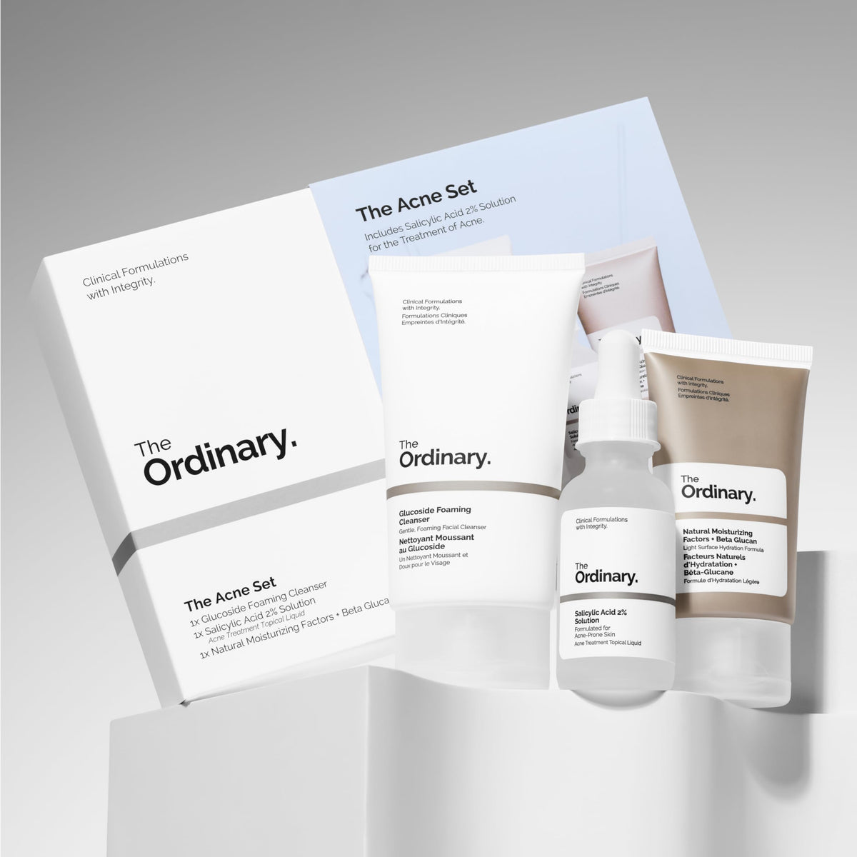 The Ordinary Natural Moisturizing Factors pump and cream swirl hydrating skin