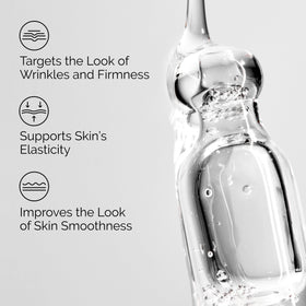 Closeup ingredients label of The Ordinary, brand transparency and ingredient benefit