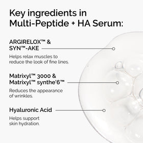 The Ordinary serum dropper dispensing clear texture, brand hydration benefit