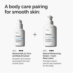 The Ordinary bottle on bathroom shelf in lifestyle setting promoting daily routine use