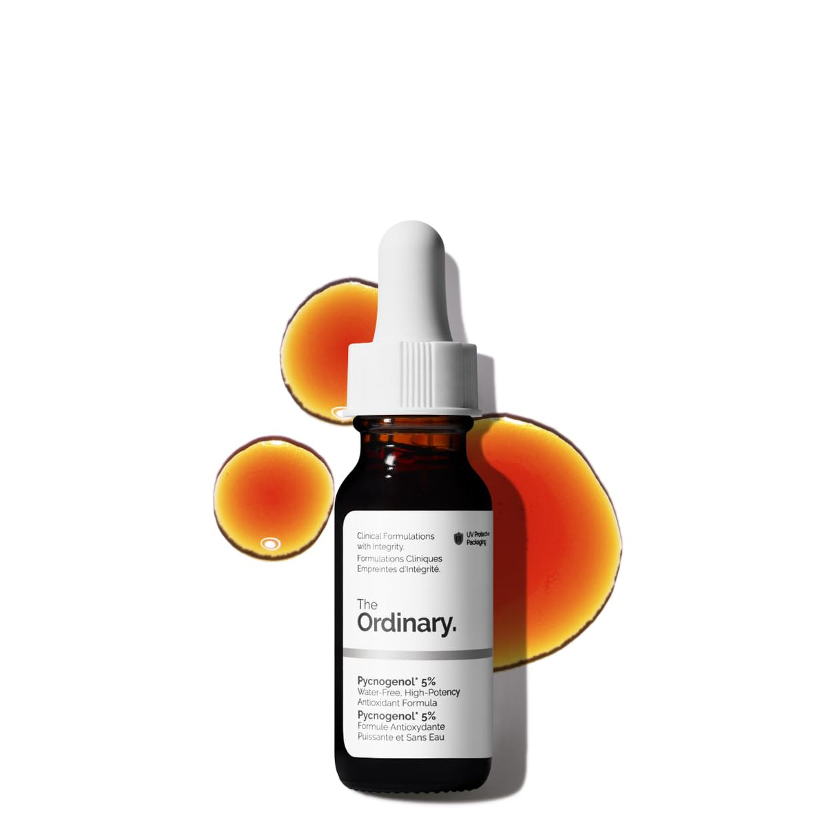 The Ordinary front packaging showing bottle and box, clear branding and product benefit
