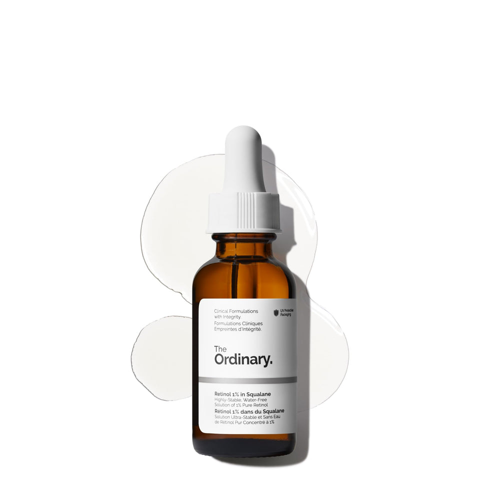 The Ordinary product front packaging showing label and bottle, clear brand visibility and directions