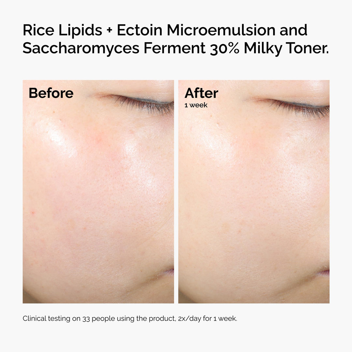 The Ordinary moisturizer spread on hand demonstrating dewy hydration finish