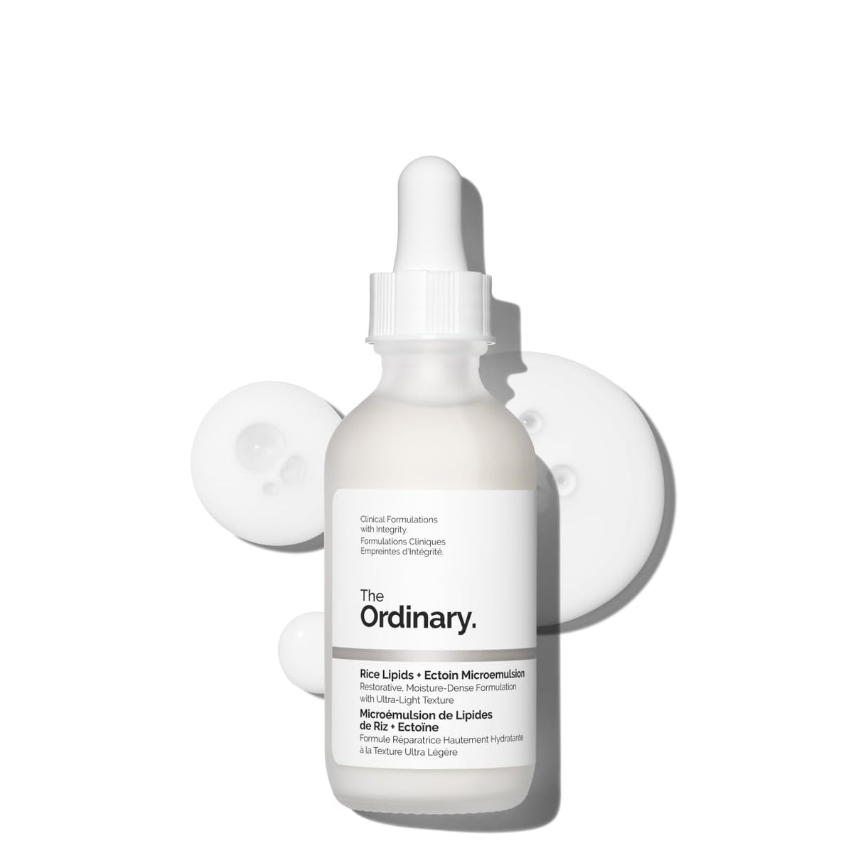 The Ordinary front packaging showing bottle and label for clarity and trust