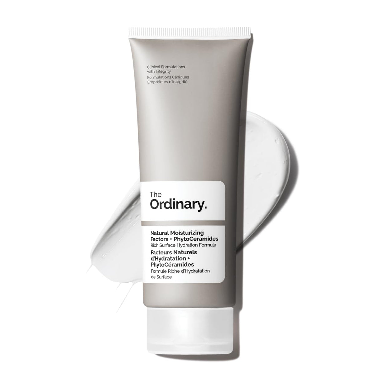 The Ordinary front jar showing label and rich moisturizer benefits