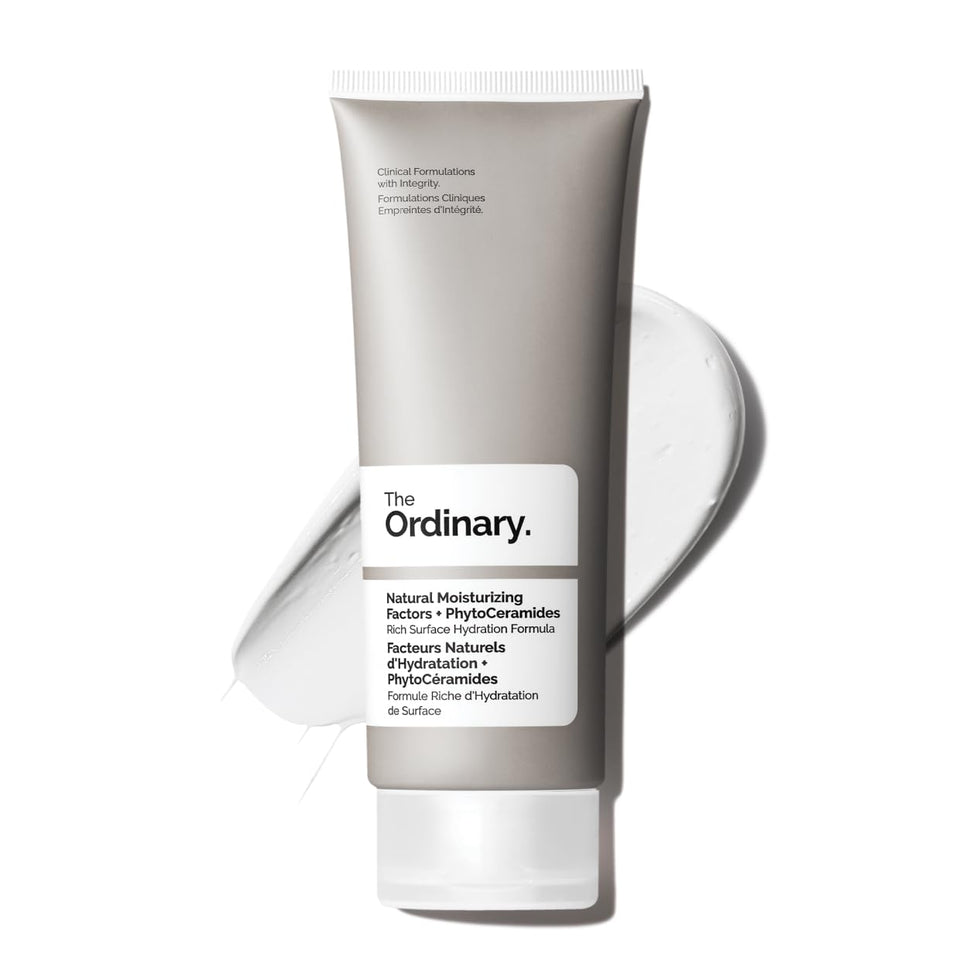 The Ordinary front jar showing label and rich moisturizer benefits