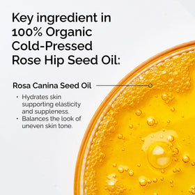 The Ordinary dropper dispensing oil demonstrating lightweight application