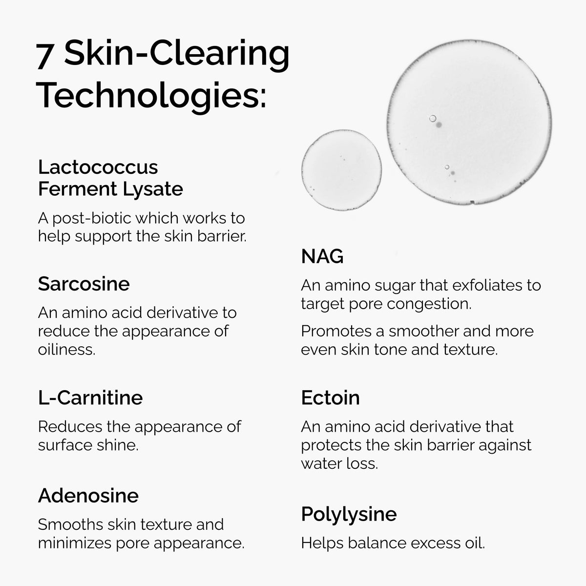 The Ordinary dropper dispensing a clear drop highlighting precise application