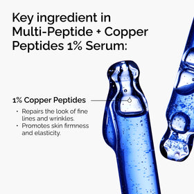 The Ordinary pump and label detail, clear view of product identity and use benefit