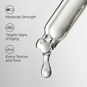 Close-up of squalane texture in oil base, showing hydration benefit and smooth finish