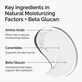 The Ordinary gel texture close-up highlighting fast-absorbing feel
