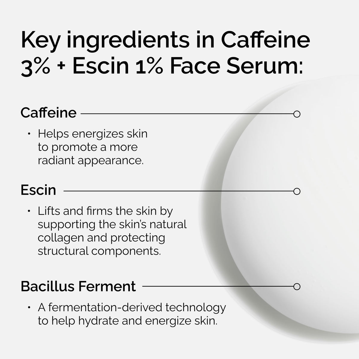 The Ordinary close-up texture of the serum illustrating lightweight hydration