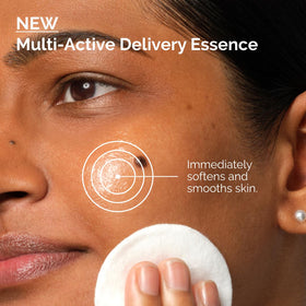 The Ordinary close-up of essence texture highlighting lightweight absorption benefit