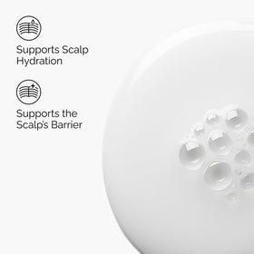 The Ordinary milky texture close-up highlights lightweight, fast-absorbing formula benefit