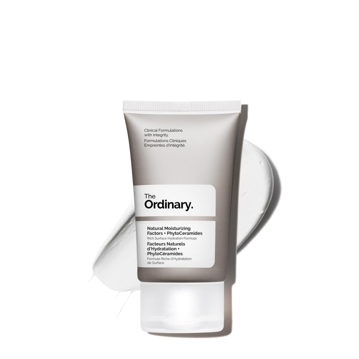 The Ordinary travel jar front showing compact design and portability