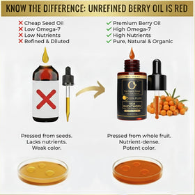 The Organic Forest bottle on bathroom vanity in lifestyle scene promoting daily skincare routine benefit