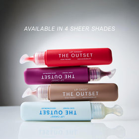 The Outset packaging and ingredient list emphasizing clean, vegan formulation