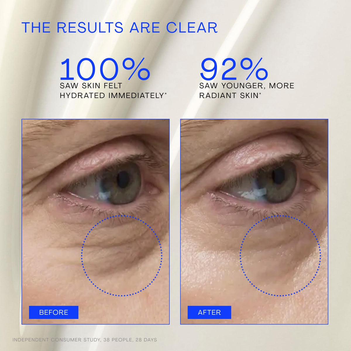 The Outset serum label close-up highlighting fragrance-free and vegan ingredients
