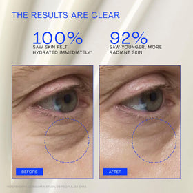 The Outset serum label close-up highlighting fragrance-free and vegan ingredients
