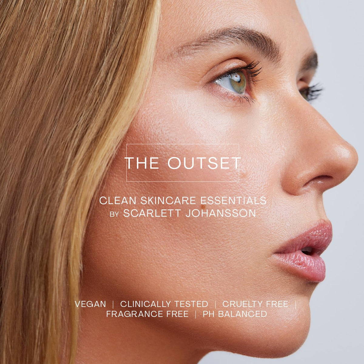 Bathroom vanity lifestyle with The Outset showing everyday routine benefit