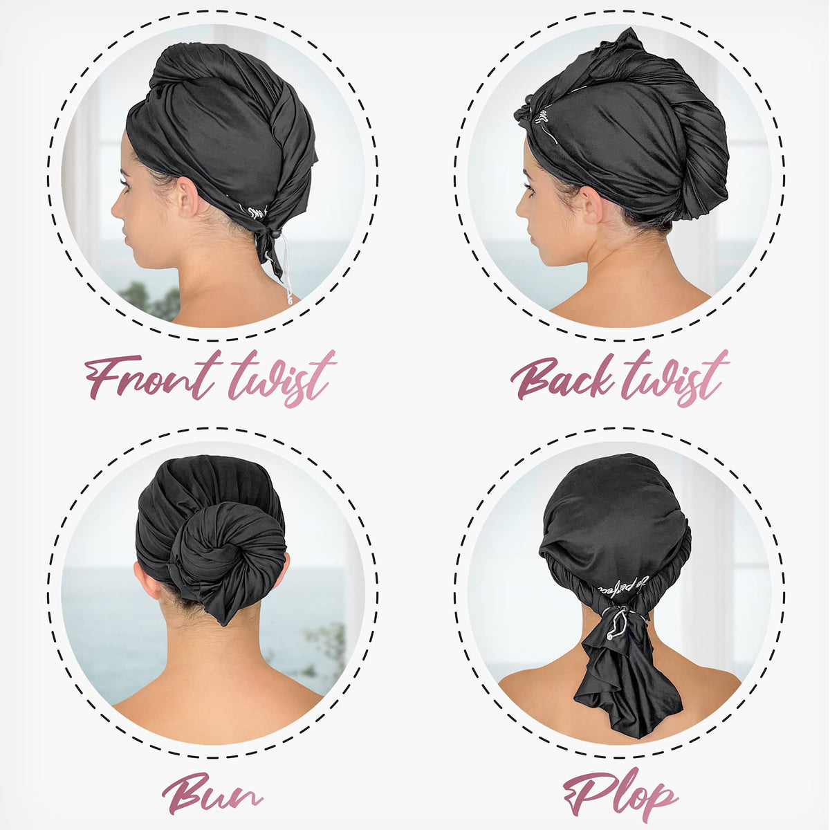 THE PERFECT HAIRCARE lifestyle bathroom setting showing quick-dry convenience