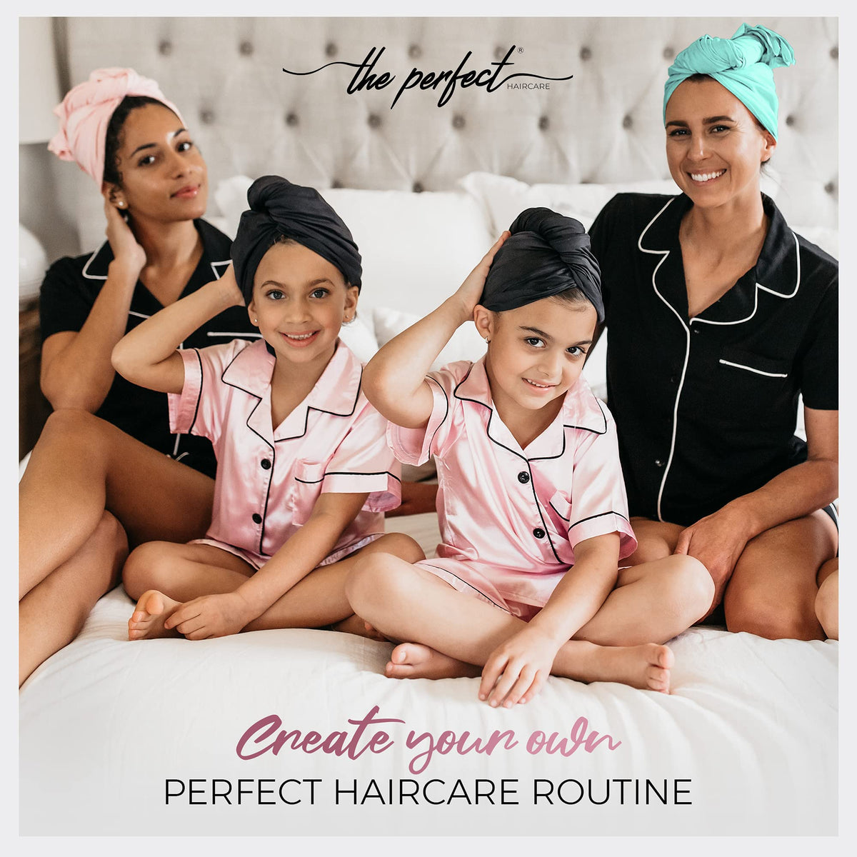 THE PERFECT HAIRCARE compact travel bag with wrap for on-the-go convenience
