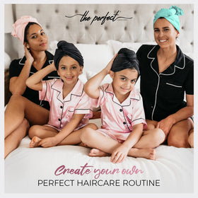THE PERFECT HAIRCARE compact travel bag with wrap for on-the-go convenience