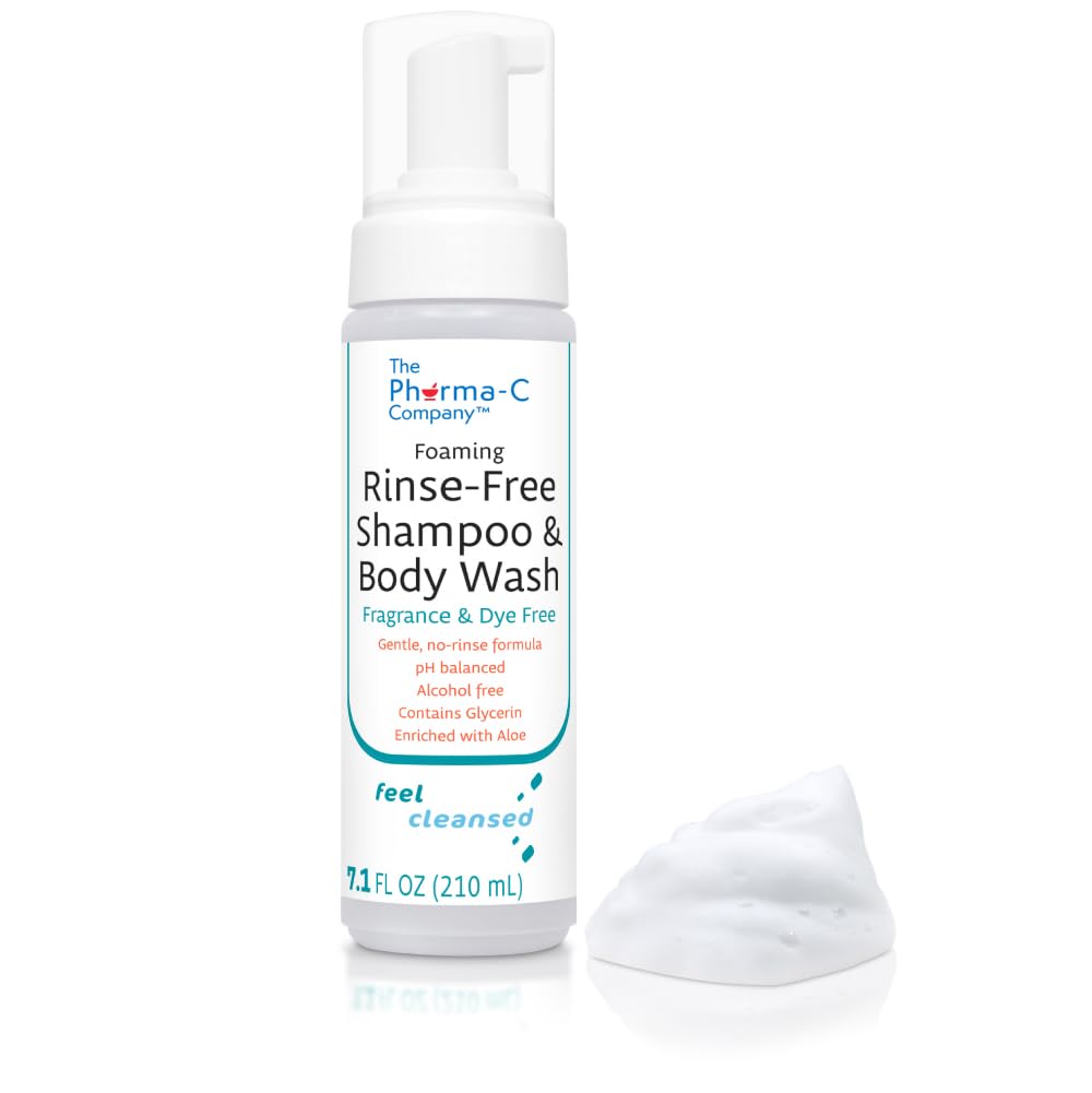 The Pharma-C Company pump foam dispensing for fast, no-rinse use
